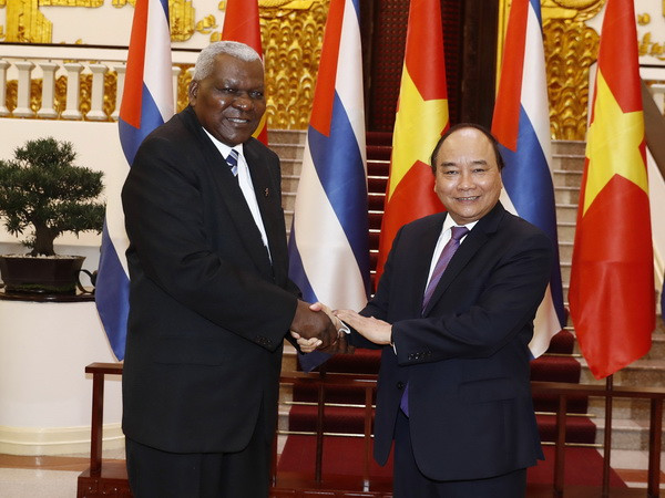 Thủ tướng Nguyễn Xuân Phúc tiếp Chủ tịch Quốc hội Cuba ảnh 1