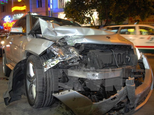 Quảng Trị: Ôtô tông xe máy, 4 người trong một gia đình tử vong ảnh 1