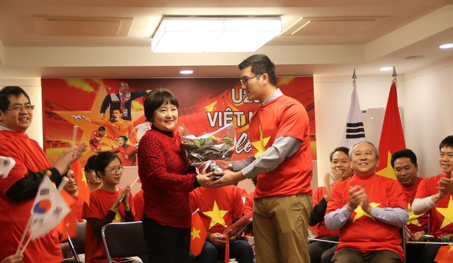 "Bà xã" HLV Park Hang-seo: Tuyển U23 Việt Nam hãy mang cup về ảnh 5