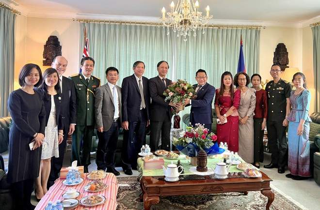 ĐSQ Việt Nam ở Australia chúc Tết cổ truyền Campuchia, Myanmar, Thái ảnh 1