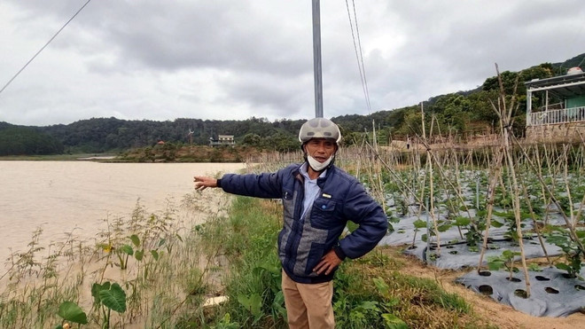 Lâm Đồng: Hủy hoại mốc giới, xây dựng không phép ven hồ Próh ảnh 2