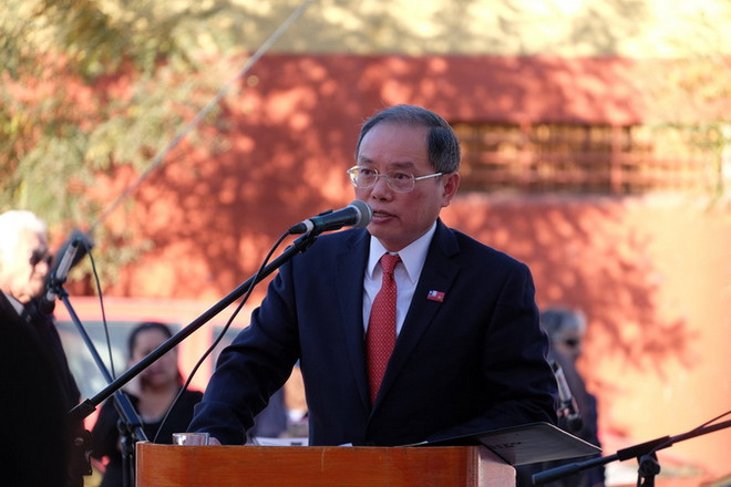 Trang trọng Lễ Kỷ niệm 128 năm ngày sinh của Bác Hồ tại Chile ảnh 2