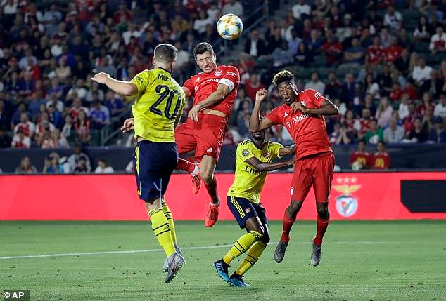 Bayern Munich bại trận trước Arsenal ở trận ra quân ICC 2019 ảnh 2