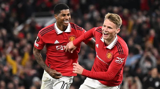 Scott Mctominay ghi bàn giúp M.U thắng. (Nguồn: Getty Images) Kết quả Europa League: Xác định được 5 đội vào vòng knock-out ảnh 3