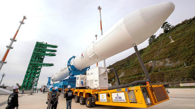 Hàn Quốc phóng tên lửa tự chế tạo KSLV-II vào vũ trụ ảnh 1