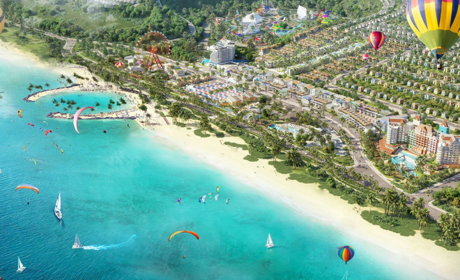 NovaWorld Phan Thiet và Thành phố Xã Hội Trí Tuệ Nhân Tạo (AIWS City) - sự kết hợp giữa thành phố ảo và thành phố thật tạo nên một mẫu hình đặc sắc của thế giới năm 2045 (Ảnh phối cảnh NovaWorld Phan Thiet) Phan Thiết sở hữu nhiều lợi thế trở thành thành phố du lịch MICE số 1 ảnh 3