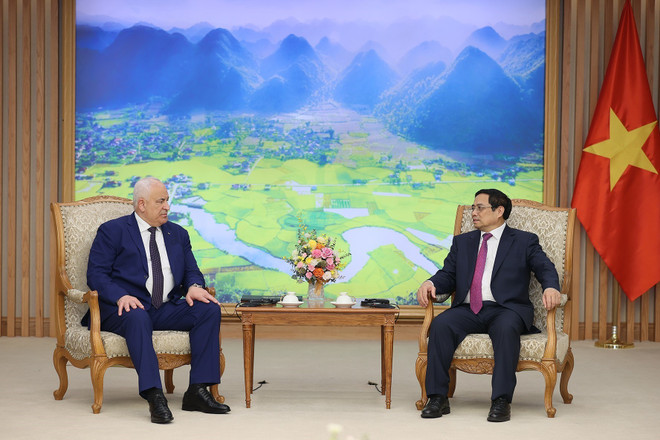 Thủ tướng Phạm Minh Chính tiếp Bộ trưởng Bộ Nội vụ Palestine ảnh 2