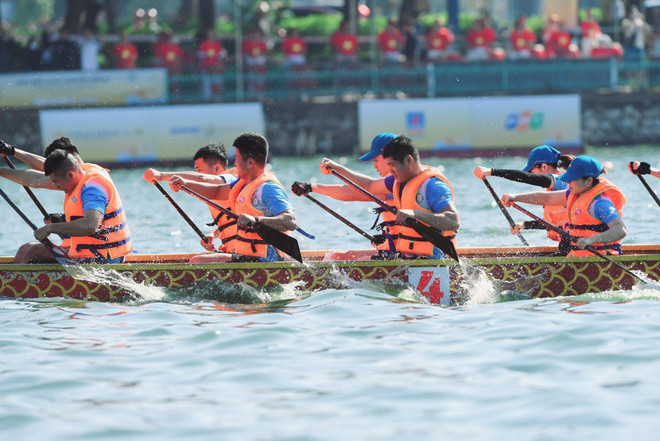 550 vận động viên tranh tài giải đua thuyền rồng Hà Nội mở rộng ảnh 3