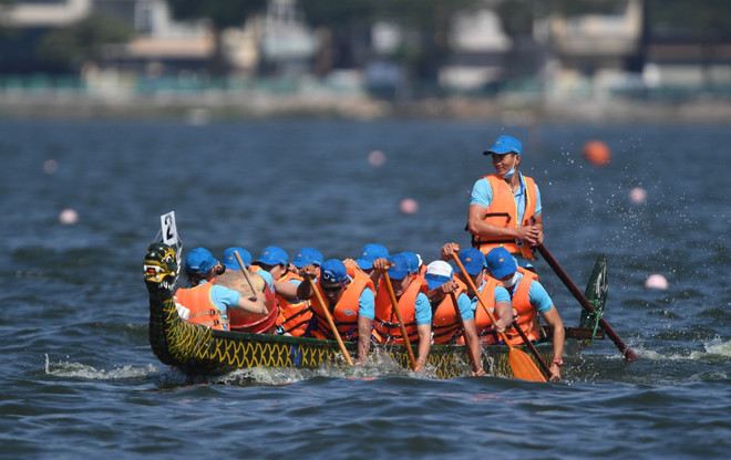 550 vận động viên tranh tài giải đua thuyền rồng Hà Nội mở rộng ảnh 4