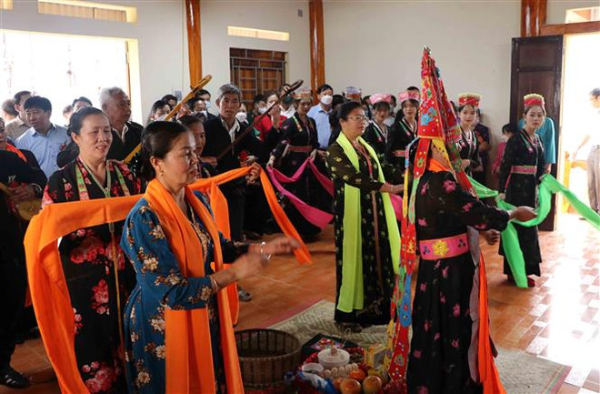 Lễ hội Then Kin Pang - Nét văn hóa đặc sắc của đồng bào Thái trắng ảnh 1