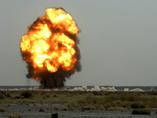 Nổ kho vũ khí ở Trung Quốc làm 17 người thiệt mạng ảnh 1