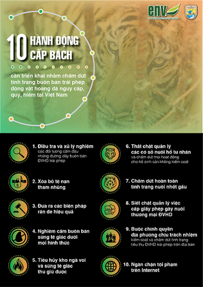 10 khuyến nghị nhằm ngăn chặn động vật hoang dã tuyệt chủng ảnh 2