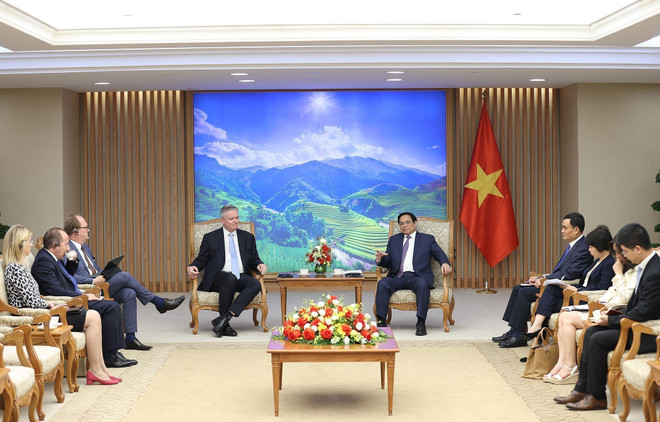 Thủ tướng Chính phủ Phạm Minh Chính tiếp Tổng Thư ký OECD ảnh 2