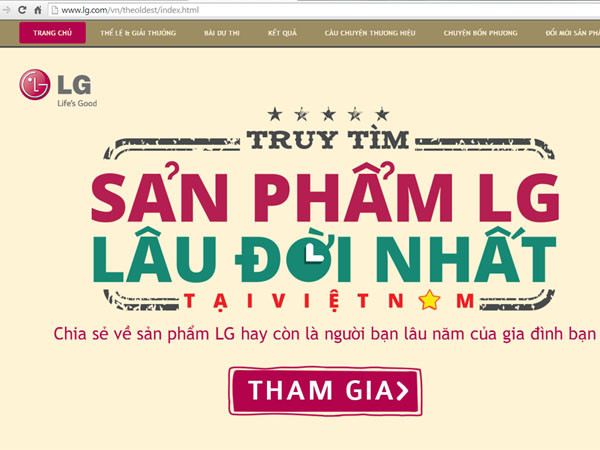 Thưởng 100 triệu đồng cho sản phẩm LG lâu đời nhất Việt Nam ảnh 1