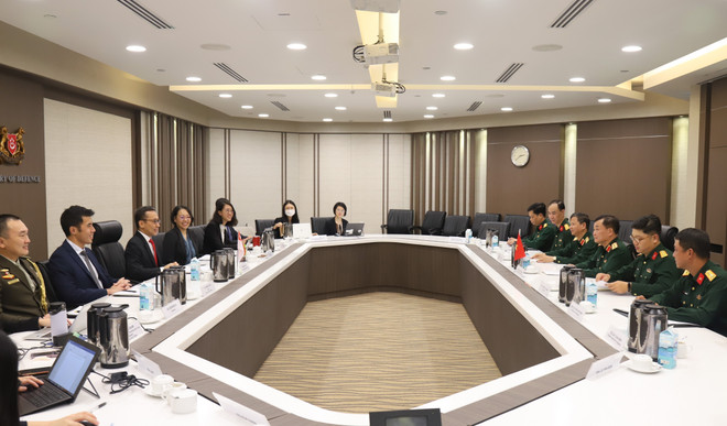 Việt Nam-Singapore hợp tác quốc phòng chặt chẽ vì lợi ích chung ảnh 2