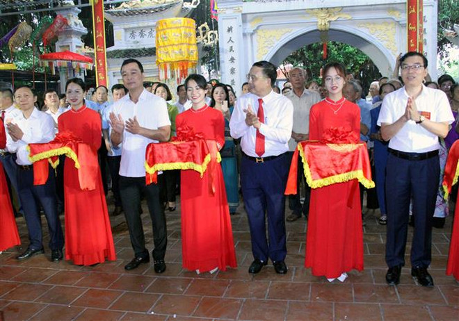 Hà Nam: Lễ hội Đền Lảnh Giang tưởng nhớ công đức của người xưa ảnh 2