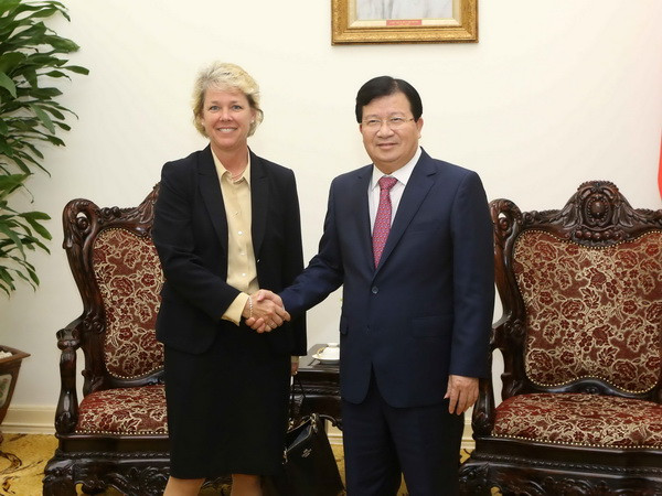 Phó Thủ tướng Trịnh Đình Dũng tiếp đại diện Tập đoàn Siemens ảnh 1