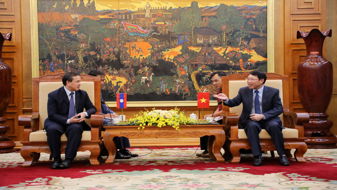 Bắc Giang hợp tác, giao lưu nhân dân với các địa phương của Lào ảnh 1