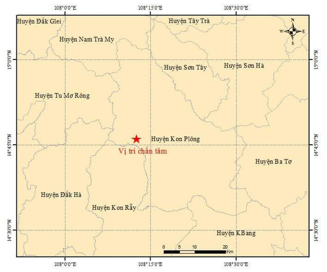 Tỉnh Kon Tum triển khai các giải pháp ứng phó với động đất ảnh 1