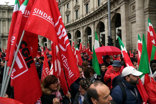 20.000 người dân Italy tuần hành chống tư tưởng phátxít mới ảnh 1