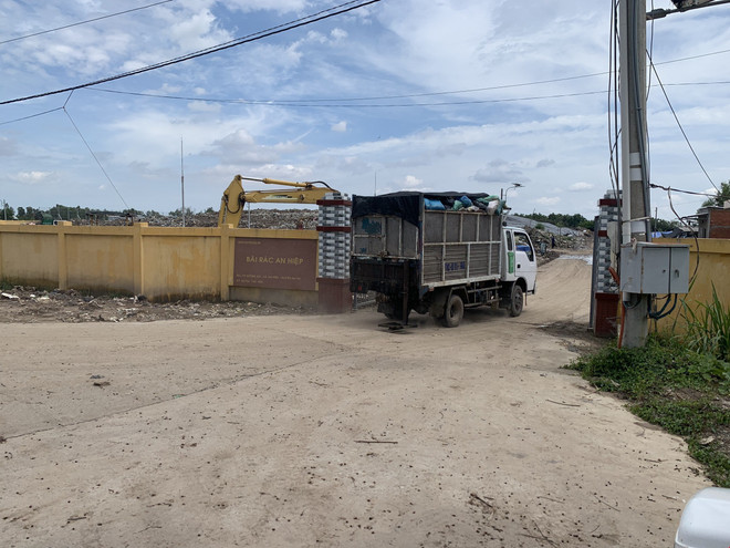 Bến Tre: Bãi rác An Hiệp tiếp nhận rác trở lại sau 3 tháng đóng cửa ảnh 1