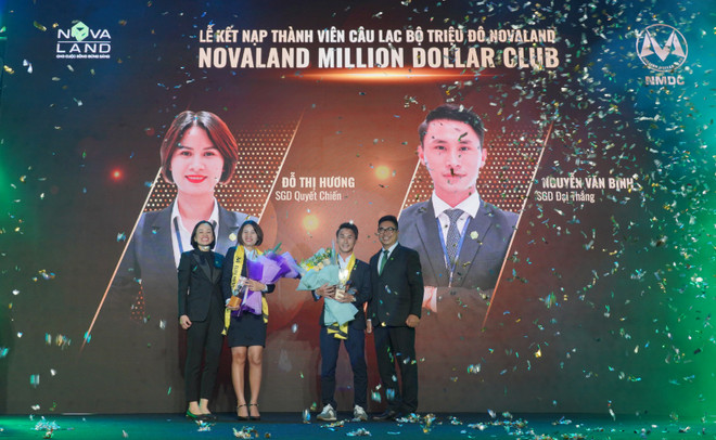 Hai thành viên đầu tiên của Novaland Million Dollar Club ảnh 1