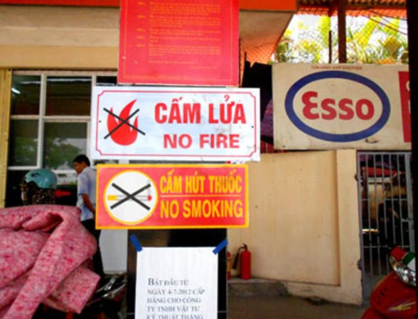 Hút thuốc khi đang bơm xăng, một thanh niên bị bỏng 80% cơ thể ảnh 1