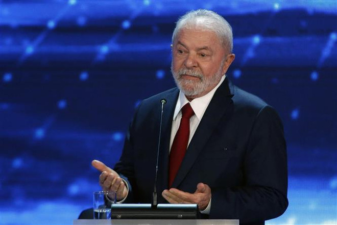 Tân Tổng thống Brazil Luiz Inacio Lula da Silva. (Ảnh: AFP/TTXVN) Tân Tổng thống Brazil và hành trình trở lại quỹ đạo phát triển ảnh 1