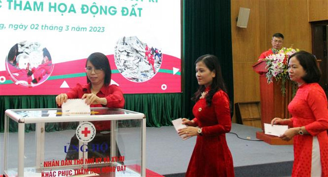 Bắc Giang phát động ủng hộ người dân Thổ Nhĩ Kỳ, Syria sau động đất ảnh 1