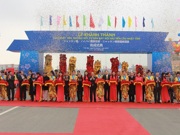 Hà Nội: Thông xe cây cầu dây văng nhiều nhịp nhất Việt Nam ảnh 2