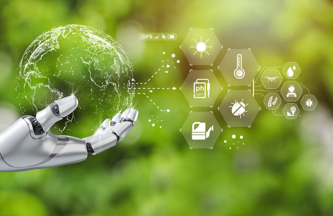Ảnh minh họa. (Nguồn: einfochips) AI phat trien ben vung.jpg
