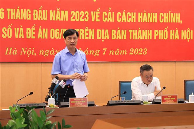 Hà Nội: Kết quả tích cực trong cải cách hành chính và chuyển đổi số ảnh 2