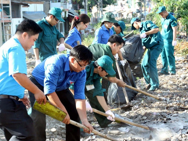 Phát động chiến dịch "vì môi trường không rác" tại tỉnh Thái Nguyên ảnh 1