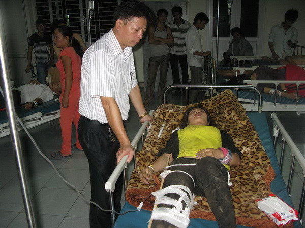 Bảo Việt tạm ứng tiền bồi thường nạn nhân vụ tai nạn tại Lào Cai ảnh 1