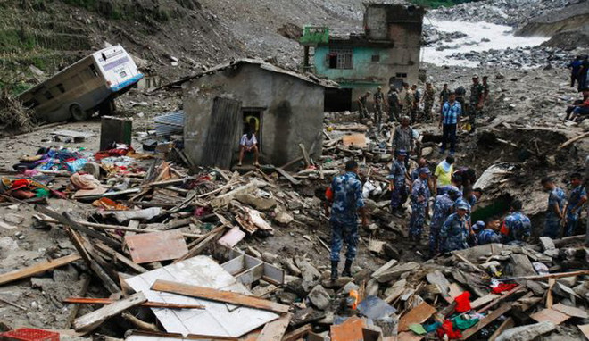 Sạt lở đất ở Nepal làm 26 người thiệt mạng, 42 người mất tích ảnh 1