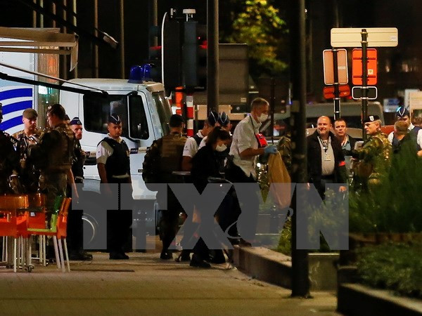IS nhận trách nhiệm vụ tấn công binh sỹ tuần tra tại Brussels ảnh 1