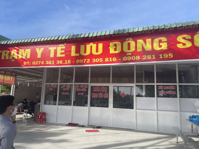 Bình Dương: Trạm Y tế lưu động số 2 không tự ý thu tiền xét nghiệm ảnh 1