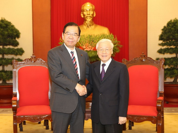 Tổng Bí thư, Chủ tịch nước tiếp Đoàn đại biểu Đảng Cộng sản Nhật Bản ảnh 1