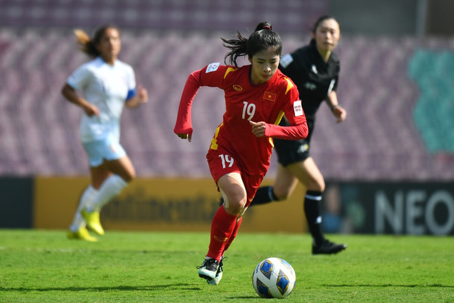 Thanh Nhã của Việt Nam được AFC đánh giá cao. (Nguồn: AFC) Thanh Nhã lọt top 6 ngôi sao trẻ châu Á đáng xem nhất World Cup Nữ ảnh 1