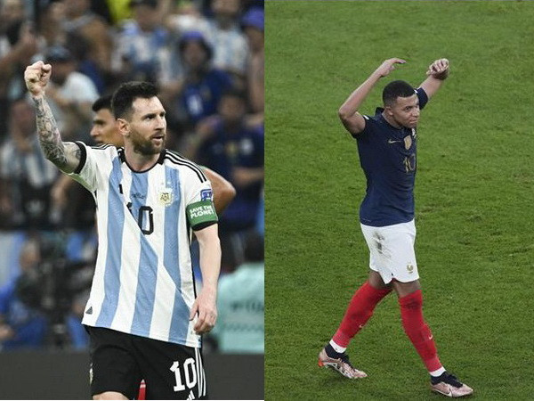 Lionel Messi và Kylian Mbappe. (Nguồn: TTXVN) Messi và Mbappe là những cầu thủ đi bộ nhiều nhất giải đấu ảnh 1