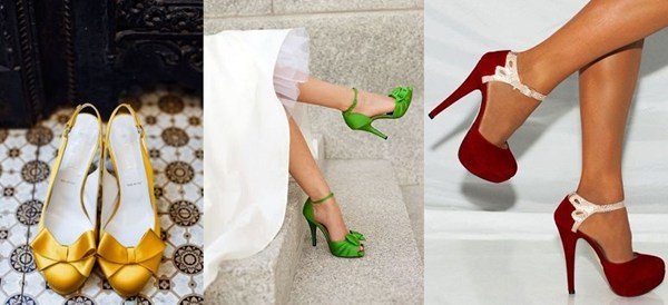 Điểm lại xu hướng giày tạo nên "cơn sốt" trong mùa cưới 2015 ảnh 6