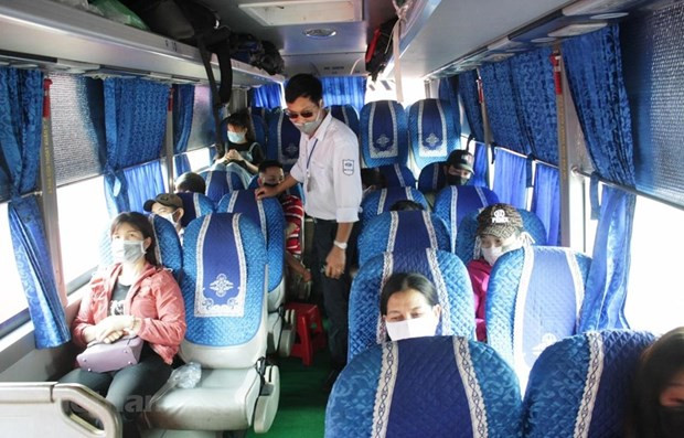 Đơn vị vận tải phải báo cáo thông tin về lái xe và khách đến Thủ đô ảnh 1