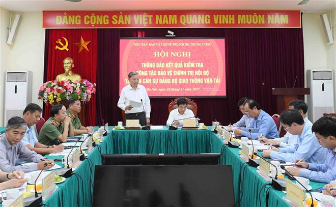 Kết quả công tác bảo vệ chính trị nội bộ tại Ban Cán sự Đảng Bộ GTVT ảnh 1