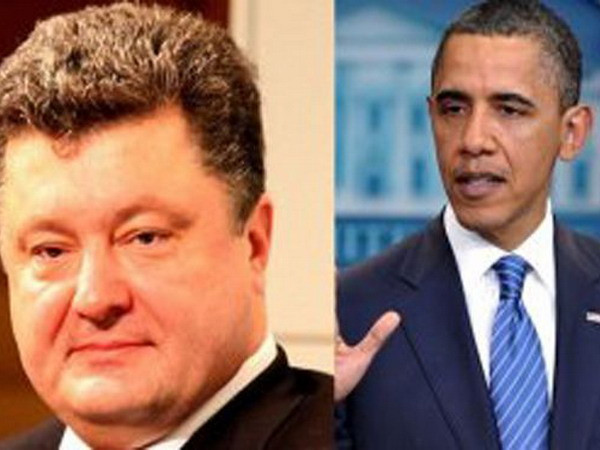 Tổng thống Mỹ Obama gặp tổng thống đắc cử Ukraine ảnh 1