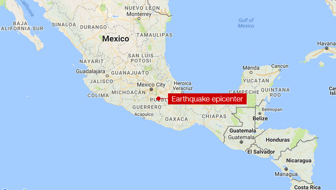 Động đất mạnh 7,​1 độ Richter làm rung chuyển miền Nam Mexico ảnh 1