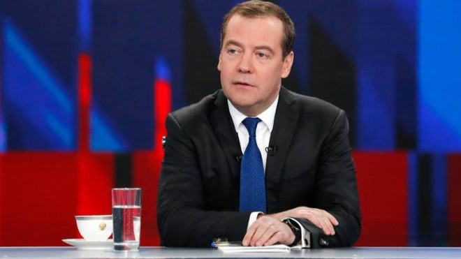 Thủ tướng Nga Dmitry Medvedev. (Nguồn: Sputnik) Nga tăng cường đảm bảo an ninh cho cơ sở hạ tầng thông tin quan trọng ảnh 1