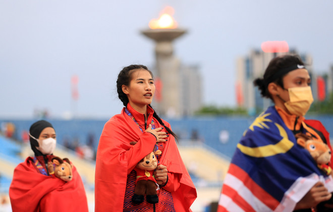 Bảng tổng sắp huy chương SEA Games 31: Việt Nam sát mốc 90 HCV ảnh 2