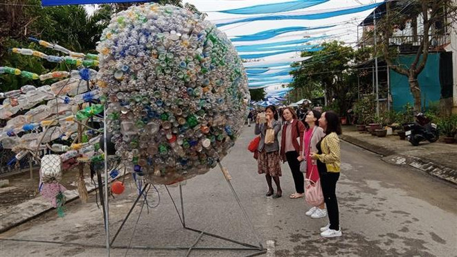Quảng Nam: Ấn tượng Festival nghệ thuật môi trường biển Hội An ảnh 1
