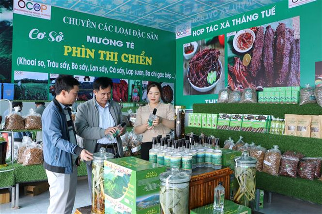 Lai Châu: Các sản phẩm OCOP góp phần thúc đẩy phát triển kinh tế ảnh 1