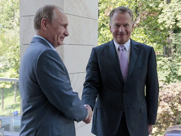 Tổng thống Nga và Phần Lan hội đàm về quan hệ song phương ảnh 1